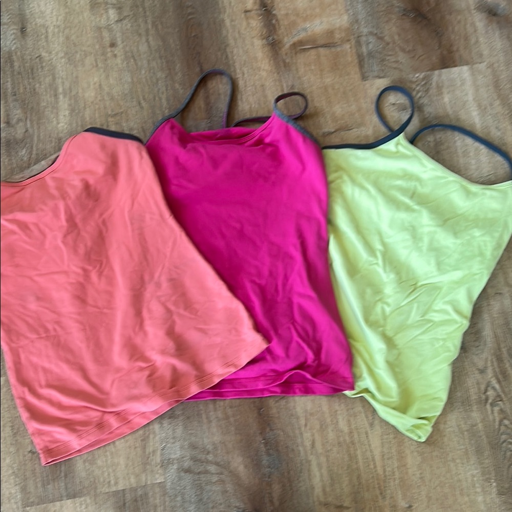 Lululemon Athletica Pink Sleeveless Camisole Tank Top